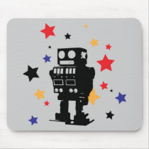 Estrela do robô mousepads