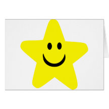Estrela - sorriso cartao