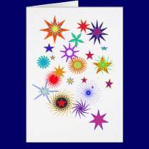 estrelas cartões