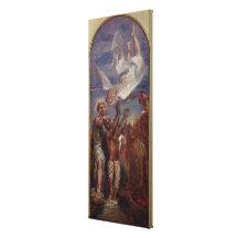 Estudo para St Philip Impressão De Canvas Esticadas
