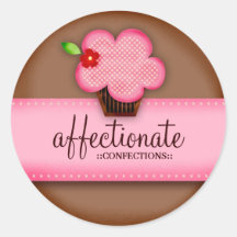 Etiqueta afectuosa dos doces do GC | Adesivos