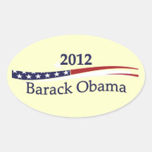 Etiqueta de Barack Obama Adesivo