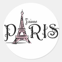 Etiqueta de J'aime Paris Adesivos