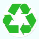 Etiqueta do reciclar adesivos