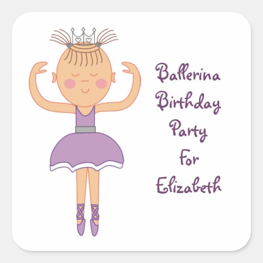 Etiquetas da festa de aniversário da bailarina adesivo em Aparador Em Aço Inox Com Tampo De Vidro ~ Etiquetas da festa de aniversário da bailarina adesivo em