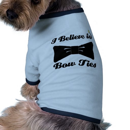 eu acredito nos laços camisa para caes