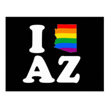 EU AMO A ARIZONA ALEGRE - BRANCO - .PNG CARTOES POSTAIS