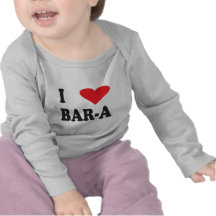 Eu amo a Barra-Um T-shirt