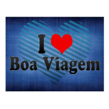 Eu amo a boa Viagem, Brasil Cartao Postal