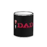 Eu amo a caneca de café do PAI