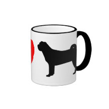 Eu amo a caneca de Shar Peis