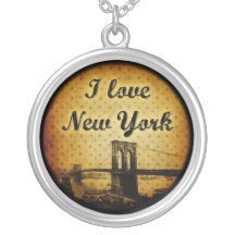 Eu amo a colar do No1 de New York