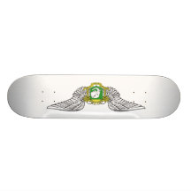 Eu amo a Costa do Marfim - asas Skates Personalizados
