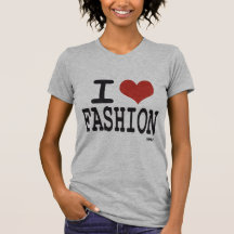 Eu amo a forma t-shirt