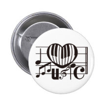 EU AMO A MÚSICA BOTON