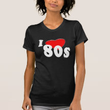 Eu amo a obscuridade 80s tshirt
