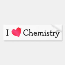 Eu amo a química adesivos