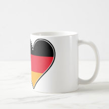 Eu amo Alemanha Caneca