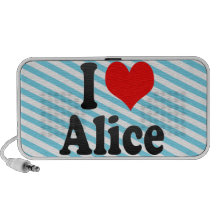 Eu amo Alice Caixinhas De Som Para iPhone