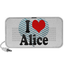 Eu amo Alice Caixinhas De Som Para Notebook