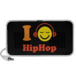Eu amo auto-falante do Doodle do smiley da música  Caixinha De Som Para iPod