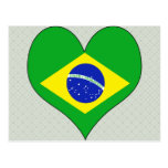 Eu amo Brasil Cartão Postal