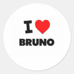 Eu amo Bruno Adesivo