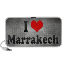 Eu amo C4marraquexe, Marrocos Caixinha De Som Para Laptop