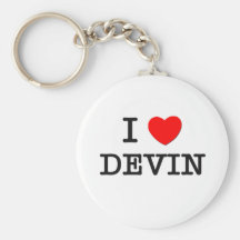 Eu amo Devin Chaveiros