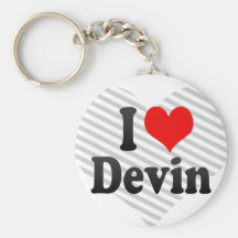 Eu amo Devin Chaveiros
