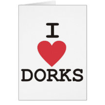 EU AMO DORKS CARTOES