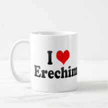 Eu amo Erechim, Brasil Canecas
