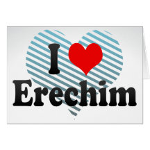 Eu amo Erechim, Brasil Cartão