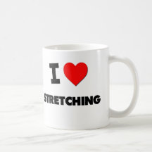 Eu amo esticar caneca