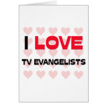 EU AMO EVANGELISTAS DA TEVÊ CARTOES