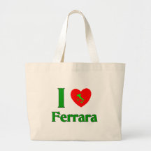 Eu amo Ferrara Italia Bolsas Para Compras