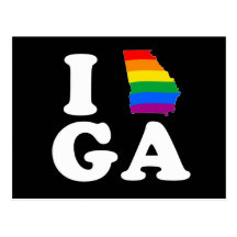 EU AMO GEÓRGIA ALEGRE - BRANCO - .PNG CARTOES POSTAIS