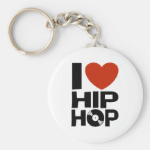 Eu amo Hip Hop Chaveiro