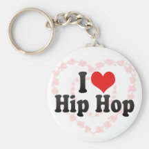 Eu amo Hip Hop Chaveiros