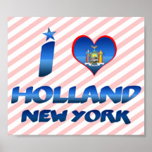 Eu amo Holland, New York Posters