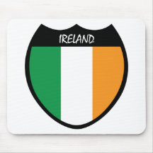 Eu amo Ireland Mouse Pad