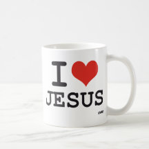Eu amo Jesus Caneca