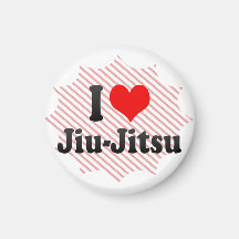 Eu amo Jiu-Jitsu Imãs De Refrigerador