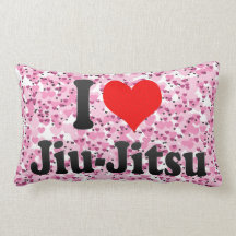 Eu amo Jiu-Jitsu Travesseiros De Decoração
