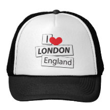 Eu amo Londres Inglaterra Bones
