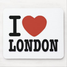 EU AMO LONDRES MOUSEPADS