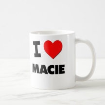 Eu amo Macie Caneca