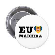 Eu Amo Madeira Botons