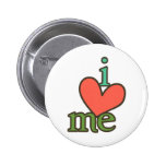 Eu amo-me para o dia de Vlaentines Pins