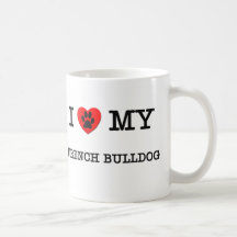 EU AMO MEU BULDOGUE FRANCÊS CANECA